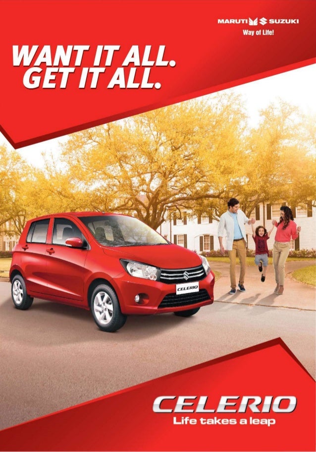 Maruti Suzuki Celerio Brochure Pdf Download Maruti Suzuki Celerio Brochure Pdf Download
