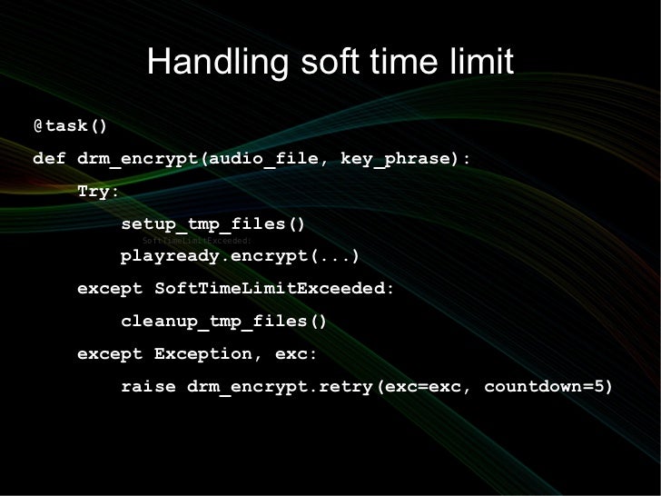 Advanced task management with Celery