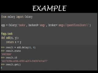 EXAMPLE
 