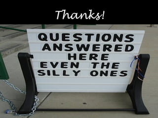 Thanks!
 