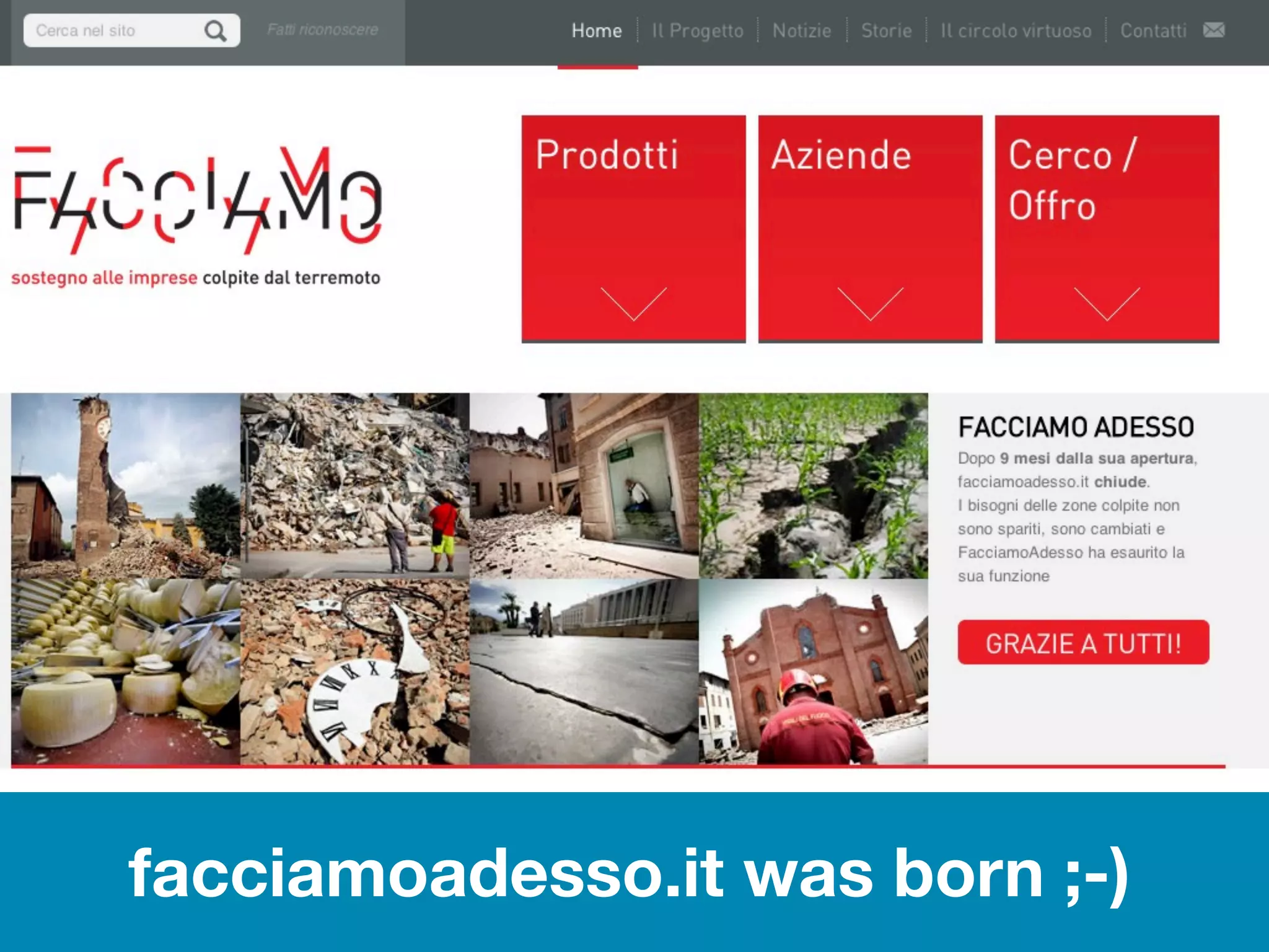 facciamoadesso.it was born ;-)
 