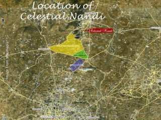 Location of Celestial NandiImage From Wikimapia