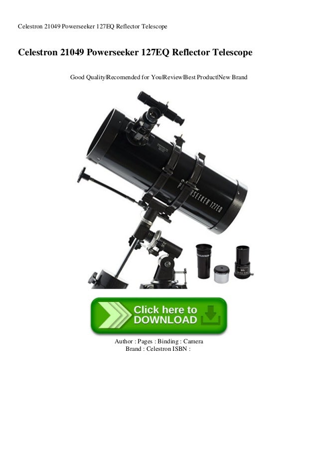 celestron 21049 powerseeker 127eq reflector telescope