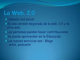 Informática EducativaSoftware EducativoInvolucra a tres grandes ciencias:La sicología, mediante un conocimiento no elemental de las ciencias cognitivas;