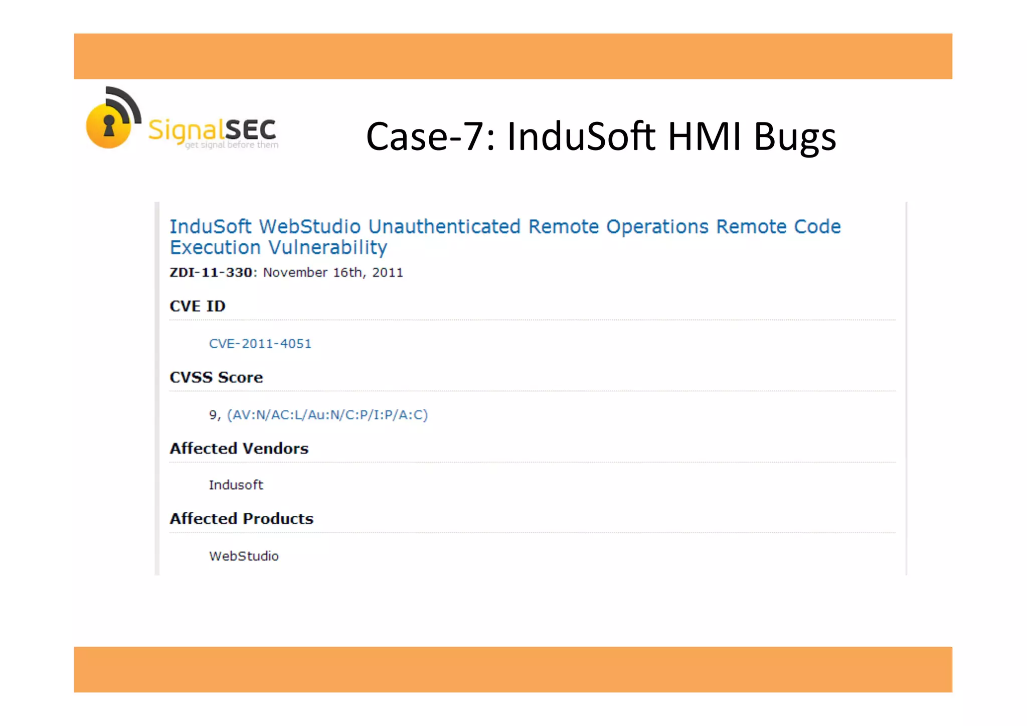 Case-­‐7:	
  InduSo'	
  HMI	
  Bugs	
  
 