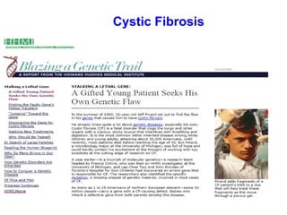 Cystic Fibrosis
 