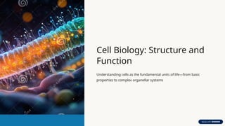Cell-Biology-Structure-and-Function.pptx