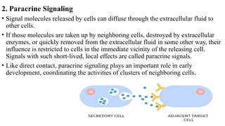 Cell-Cell interactions.pptx and cellular coordination | PPTX
