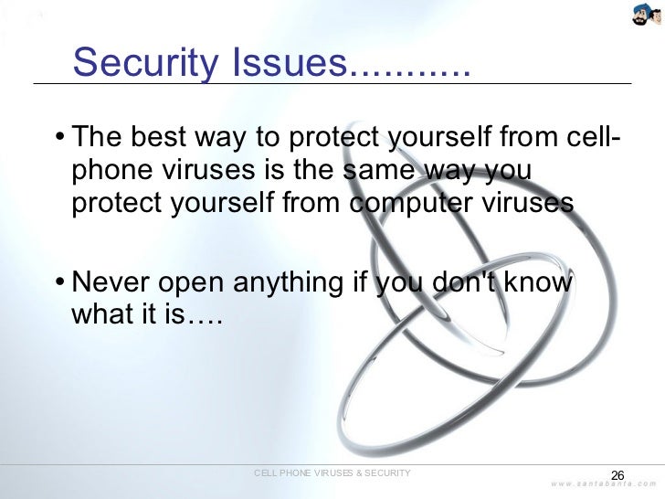 Cell Phone Viruses & Security