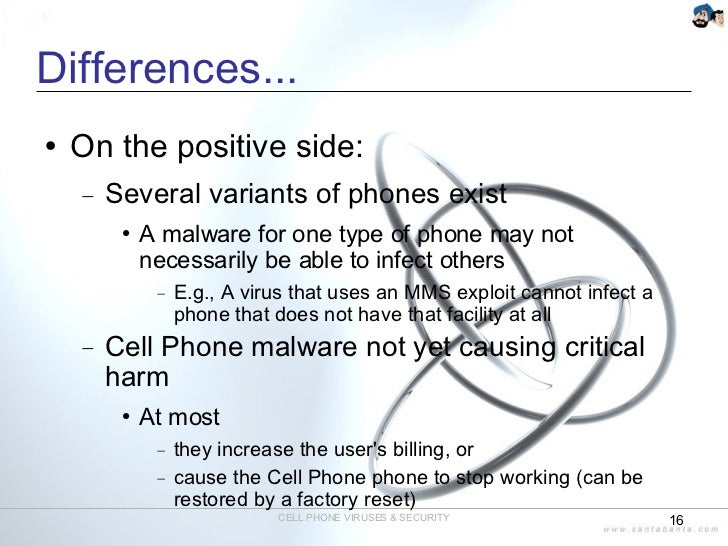 Cell Phone Viruses & Security