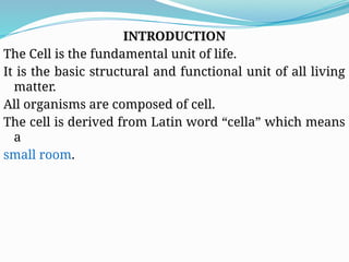 Cell - The Basic Unit of Life (Advanced).pptx