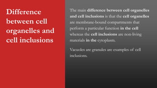 Cell the structrural and functional unit of life | PPTX