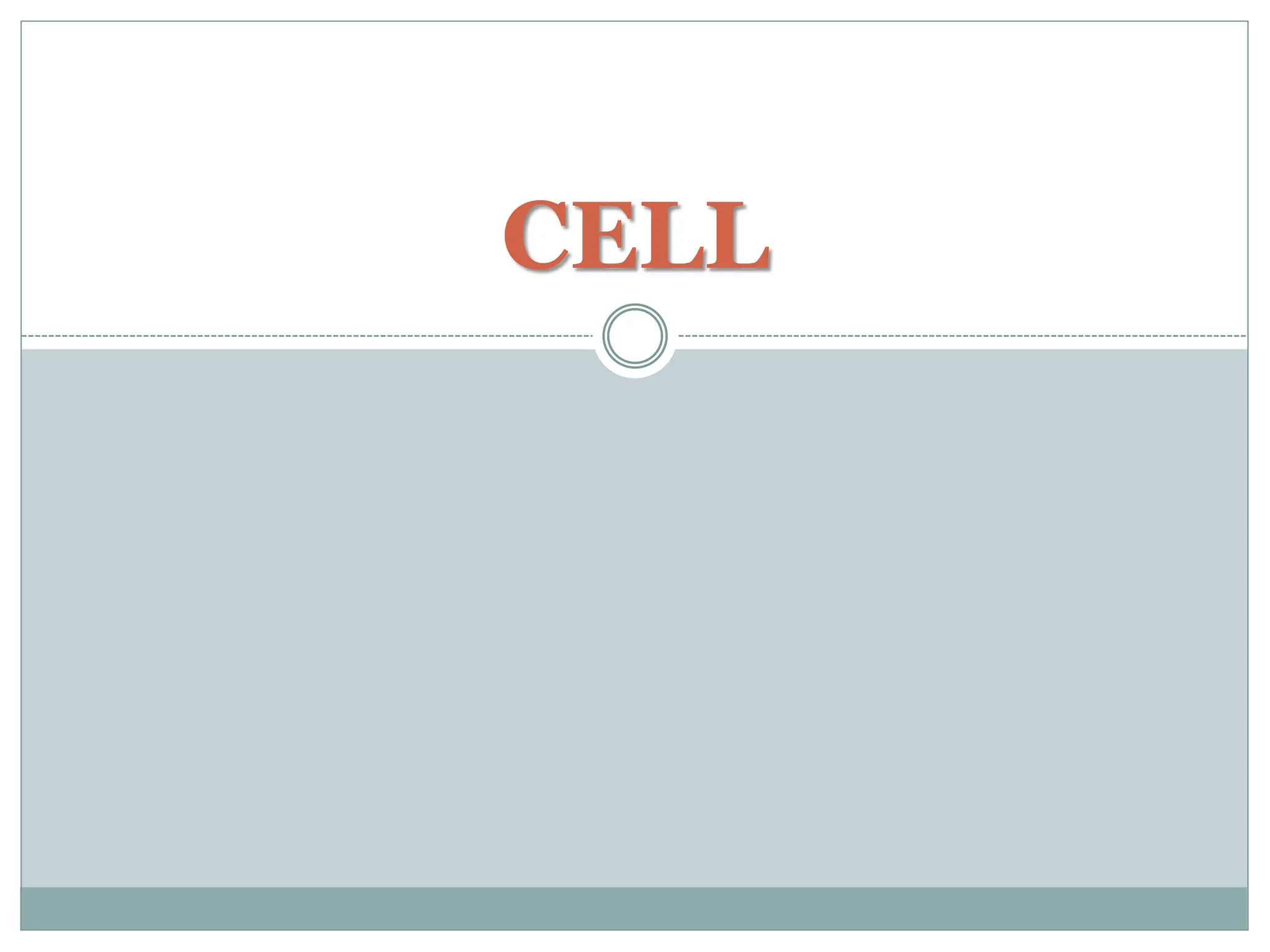 CELL 1.pptxCell diffintion and function of cell and structure and types ...