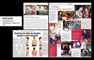 vvv




      PRENSA
      Recopilación
      Exposiciones / Tiempo Libre
      2009
 