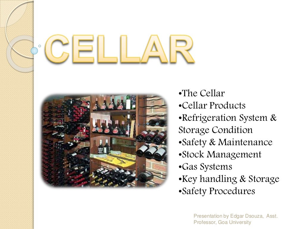 Cellar Management