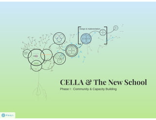 CELLA and the New School - Phase 1 Community and Capacity Building