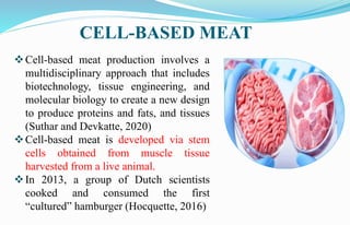 CELL-BASED MEAT (update on Lab-Grown Meat).pptx