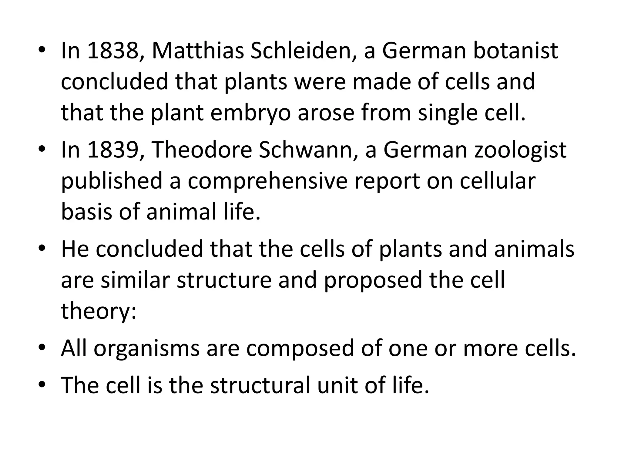 Cell biology:a brief history | PPTX