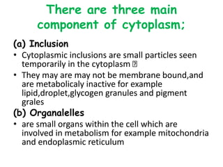 Cell biology dc3 | PPTX