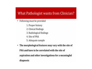 CELL BLOCK and its diagnostic utility in histopathology | PPTX
