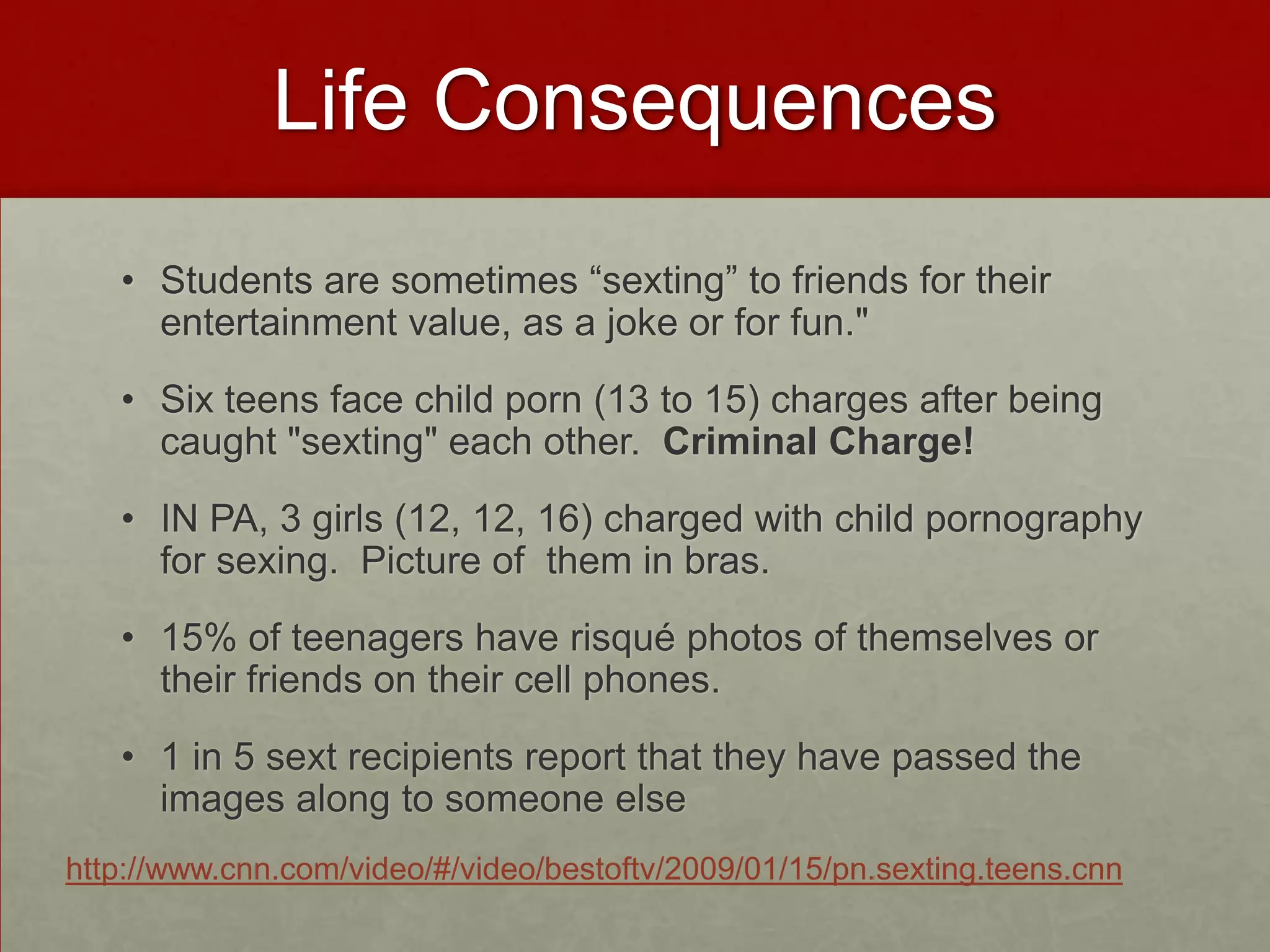 17% have taken pictures of a test or quiz with the cell phone in order to send the pictures to their friends.Common Sense Media 09