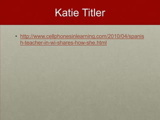 5 Rules for Cell Phones in SchoolsSet rules based on business regulations for cell phone use (look at business contracts)Social contract with studentsMust be on vibrate at all times