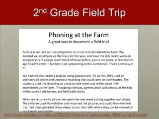 Create a permission form (in addition to the School’s AUP)Passages Middle School Cell Phone Bookhttp://passage.nn.k12.va.us