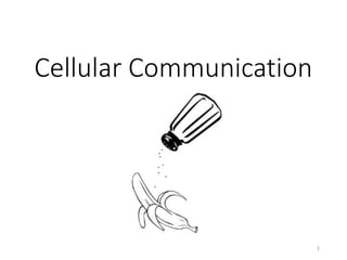 Cellular Communication
1
 