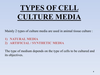 Cell culture media | PPTX