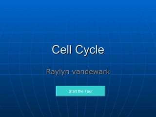 Cell Cycle Raylyn vandewark Start the Tour 