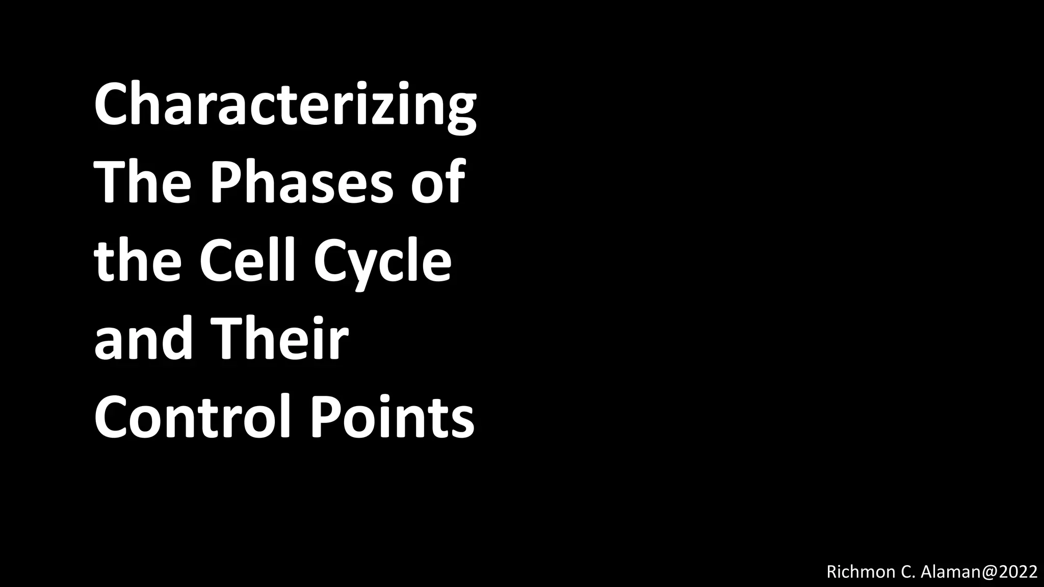 Cell Cyclepptx Biology Diagrams