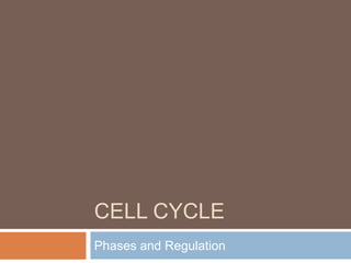 Cell cycle and its regulation . topic from essential of genetics.pptx Biology Diagrams