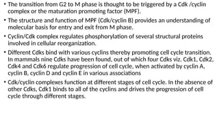 Cell cycle and regulation mitosis and meiosis and regulation | PPTX