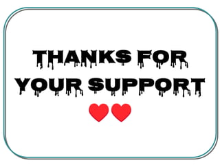 Thanks for
your support
♥♥
 