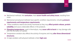 Cell Disruption Methods Ppt Cell disruption methods | PPTX
