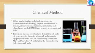 Cell Disruption Methods Ppt Cell disruption | PPT