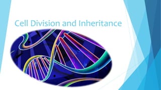 Cell Division and Inheritance
 