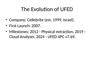 Ufed Ragged Cellebrite_UFED_4PC_Professional_Presentation_2025.pptx