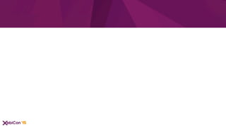 XebiConFr 15 - Développer dans le Cloud