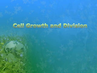 Cell Growth and Division 