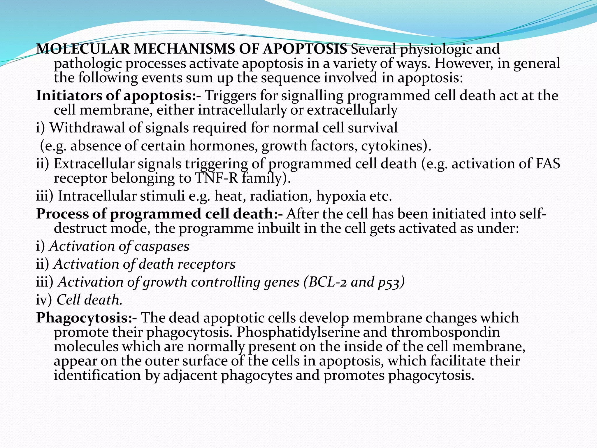 Cell injury, Etiology, Pathogenesis, & Morphology of cell Injury | PPTX