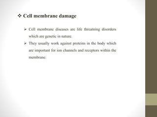 Basic principles of Cell injury and Adaptation | PPTX
