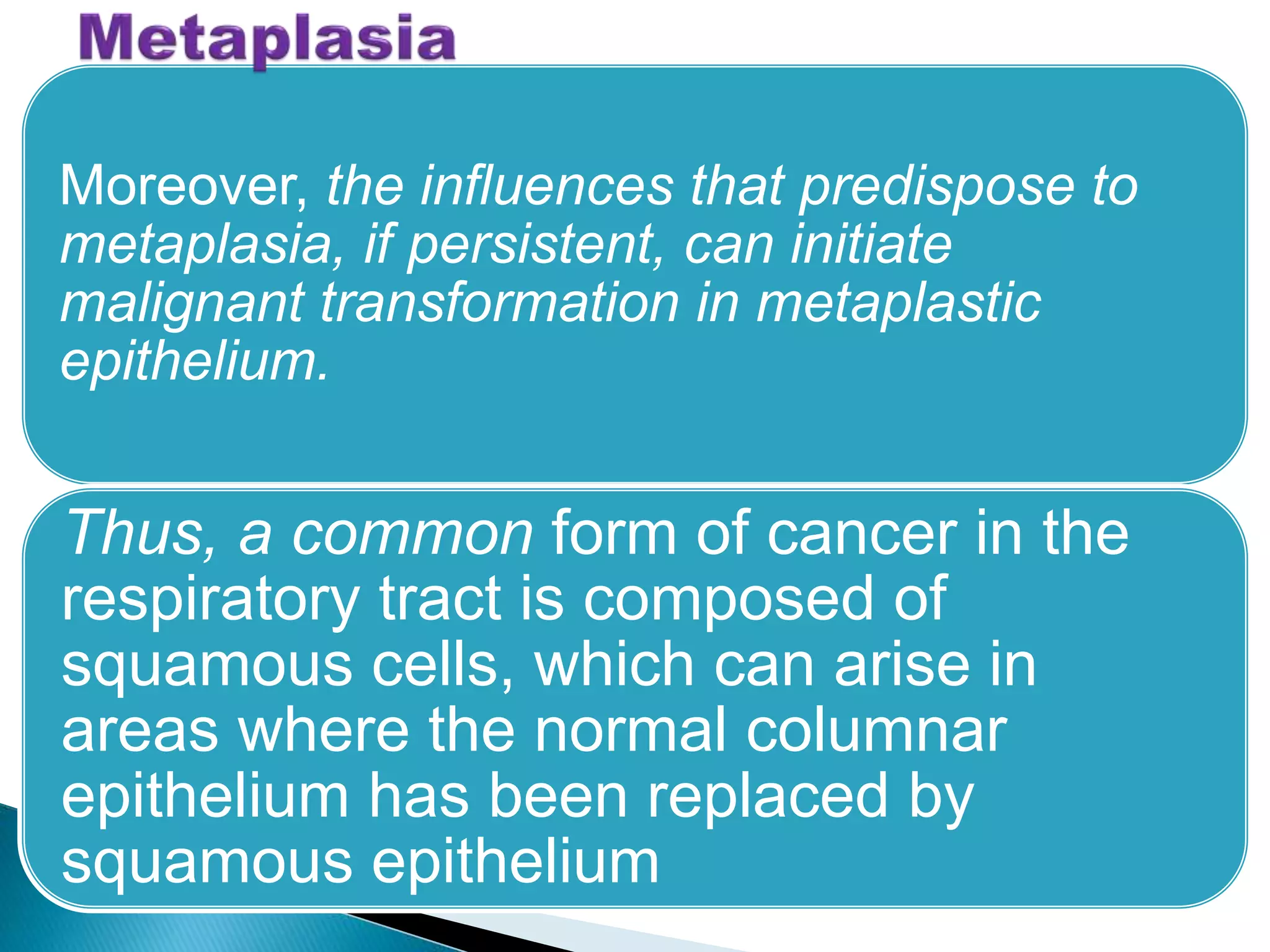 Cell injury metaplasia l autosaved] | PPTX