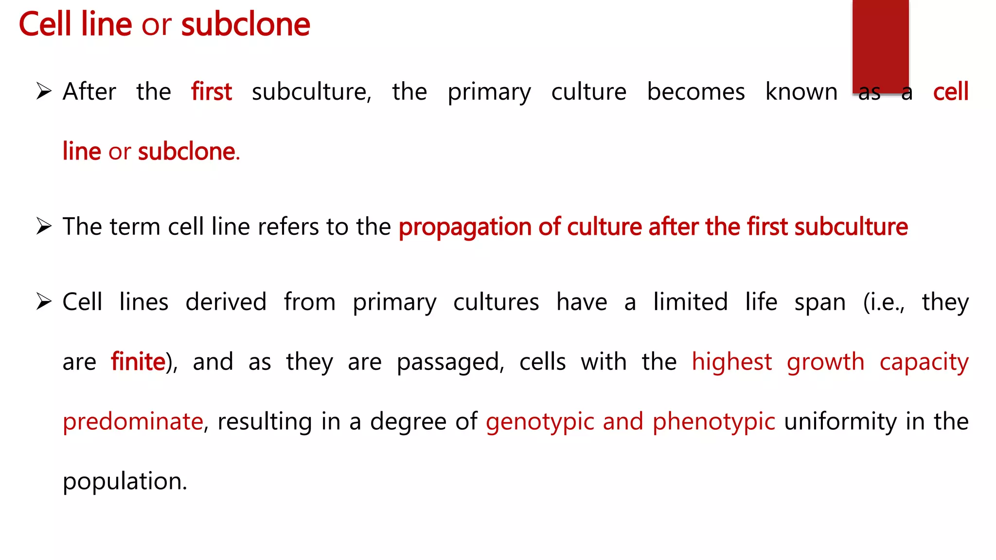 Cell lines | PPTX