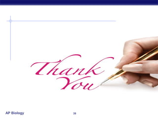 AP Biology   39
 