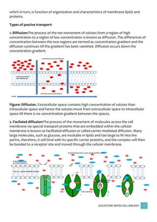 Cell membrane permeability and functions | PDF