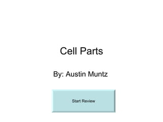 Cell Parts By: Austin Muntz  Start Review 