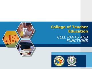 CELL PARTS AND
FUNCTIONS
 