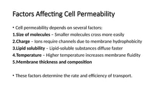 Cell Permeability and Selective permeability.pptx