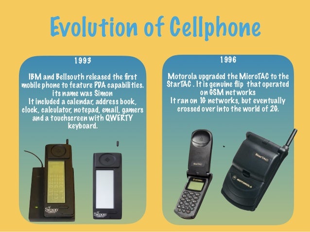 cell phone evolution